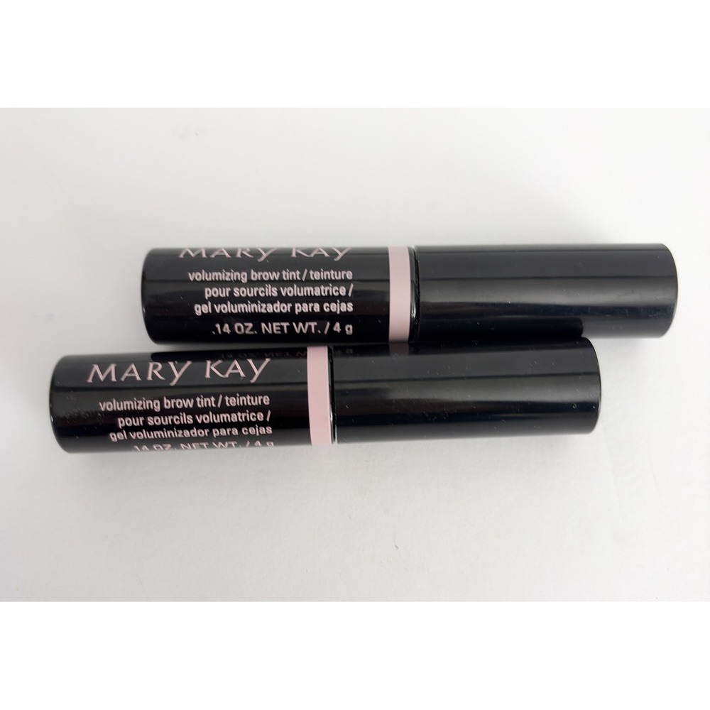 2 Mary Kay Volumizing Brow Tint Brunette #125034 Full SZ NOS Ex6/23 No Box READ